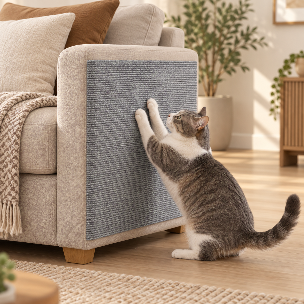 ScratchMat™ Self-Adhesive Cat Scratcher