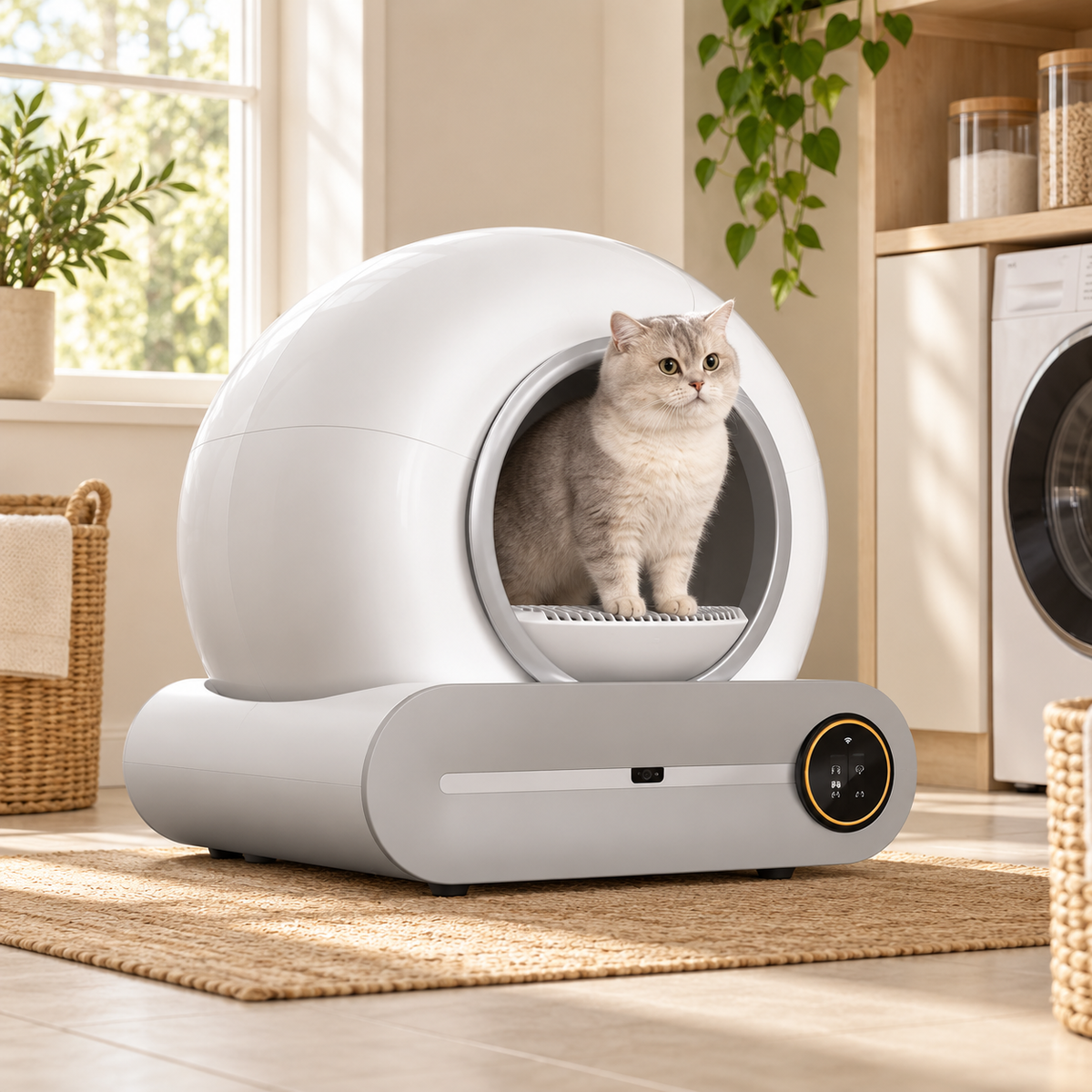 Bac à litière autonettoyant intelligent CleanPod™
