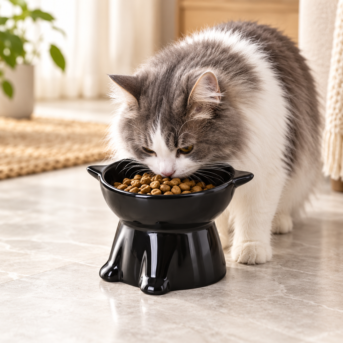 Bol surélevé pour chat ComfortTilt™