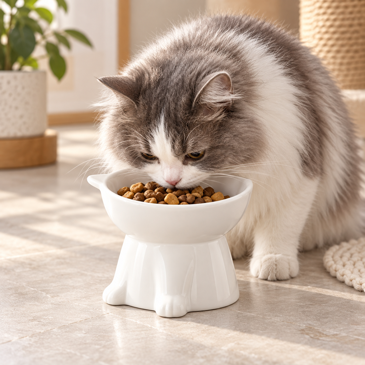 Bol surélevé pour chat ComfortTilt™