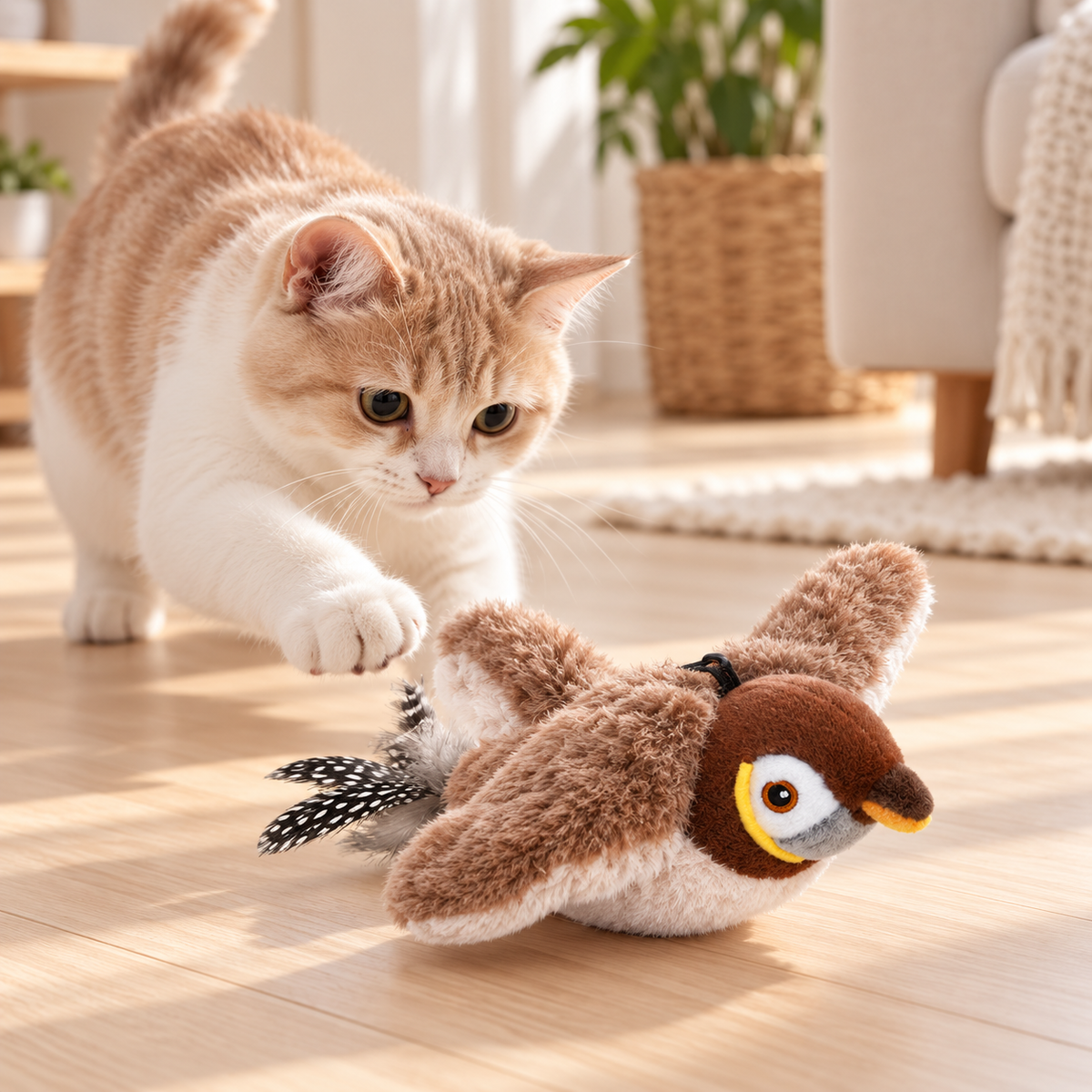 Jouet interactif pour chat FlutterBird™