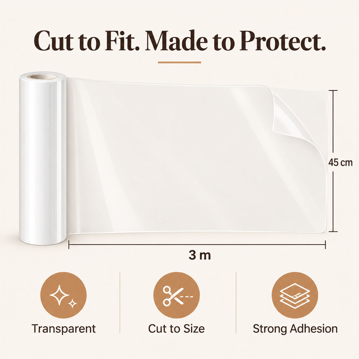 ScratchGuard™  Clear Furniture Protector