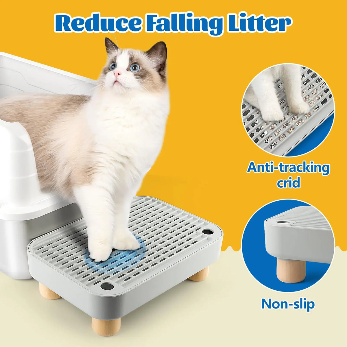 EasyStep™ Litter Box Ramp & Catcher