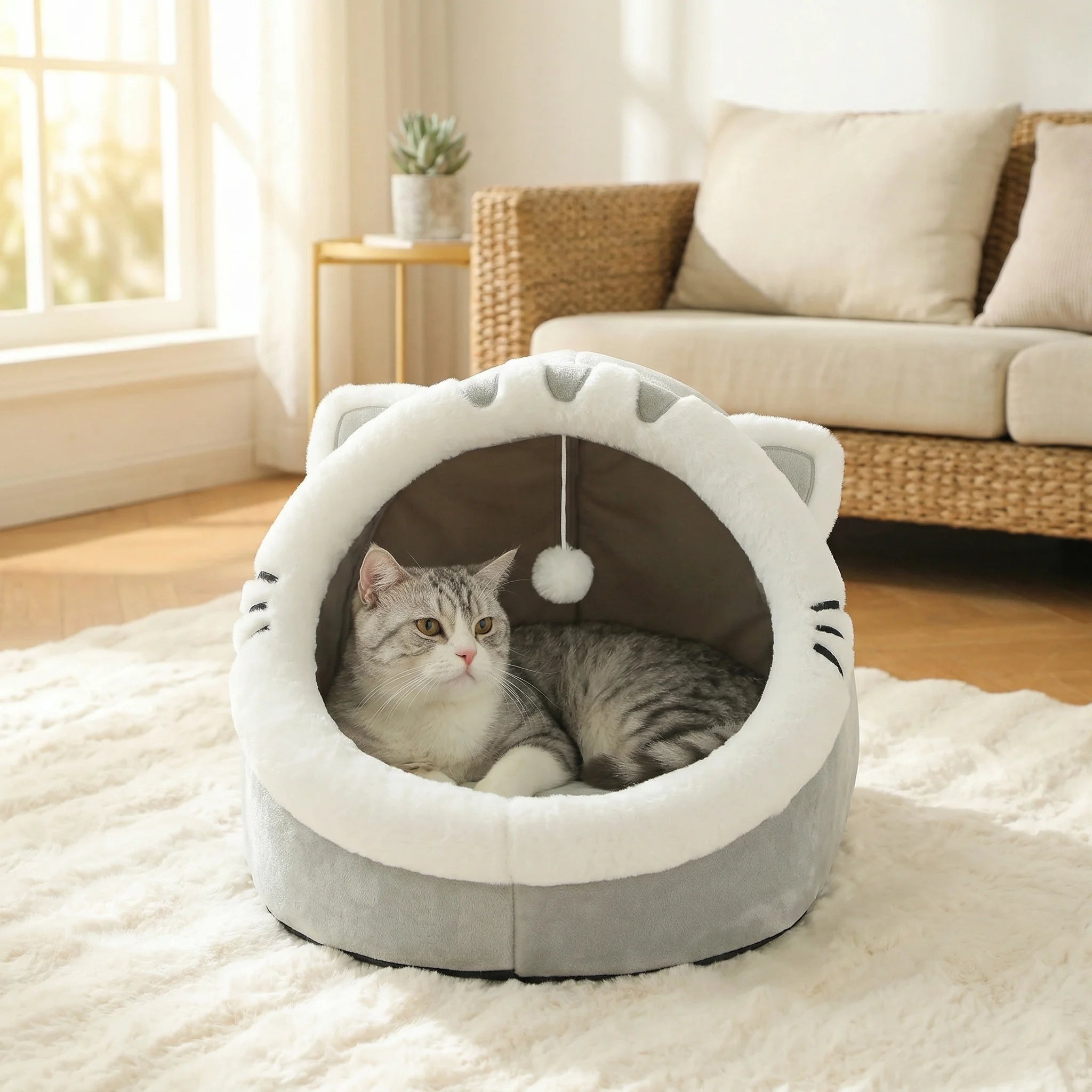 SnuggleCave™ Cat Bed