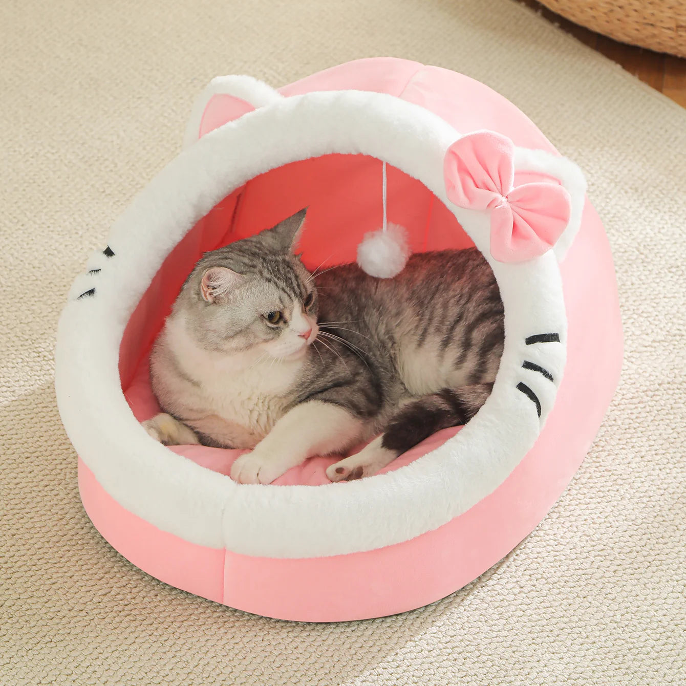 SnuggleCave™ Cat Bed