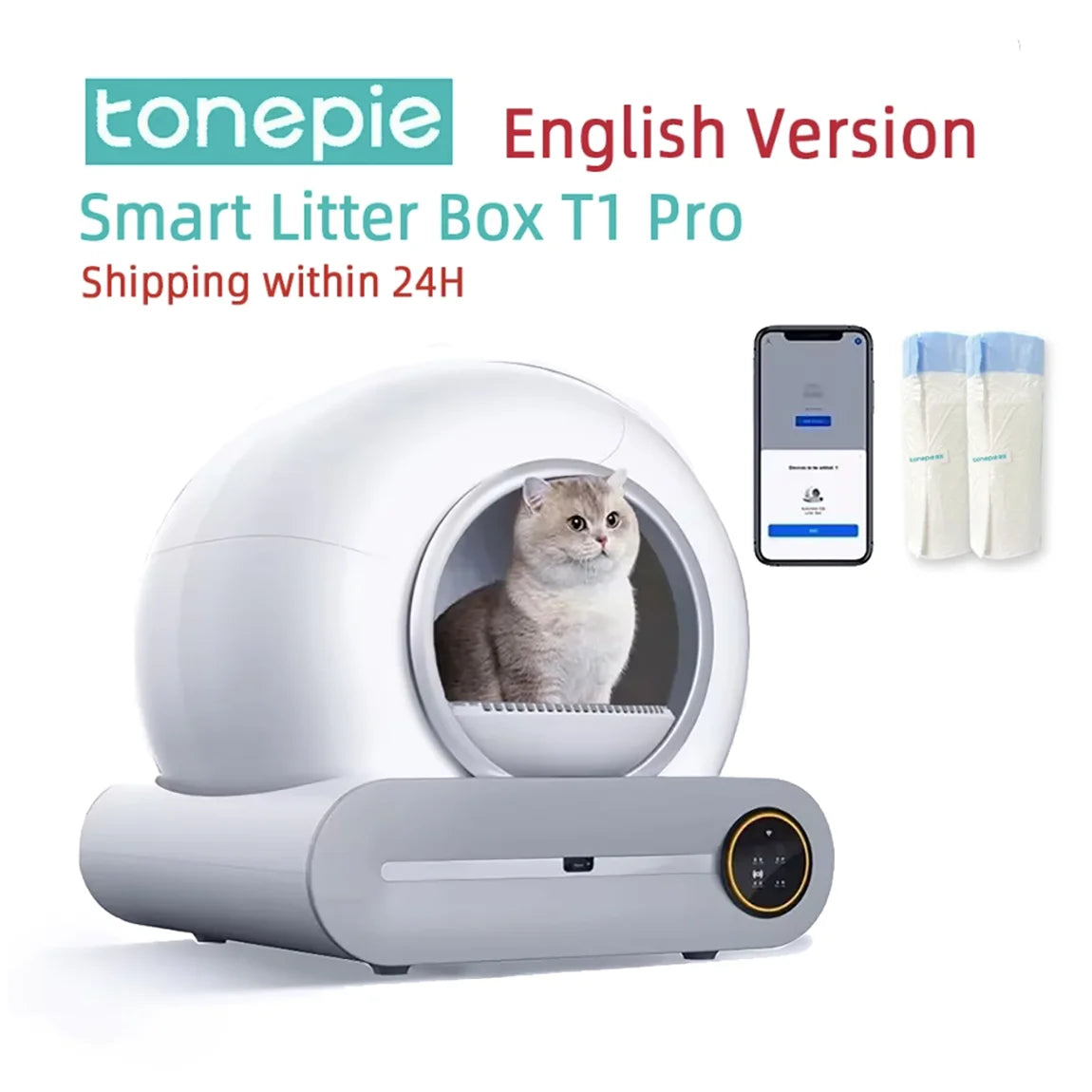CleanPod™ Smart Self-Cleaning Litter Box