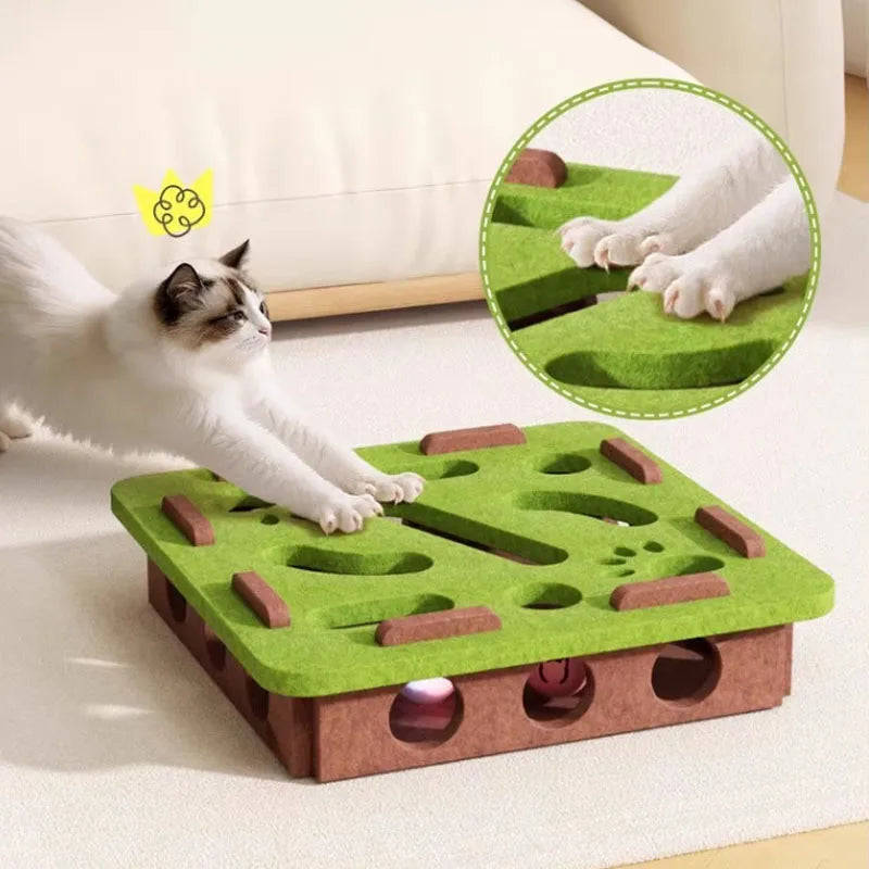 ScratchPlay™ Interactive Cat Activity Centre