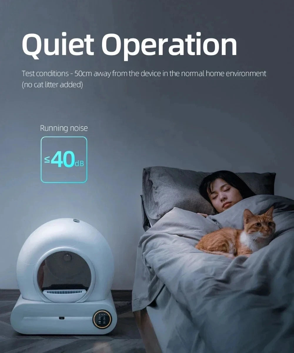 CleanPod™ Smart Self-Cleaning Litter Box