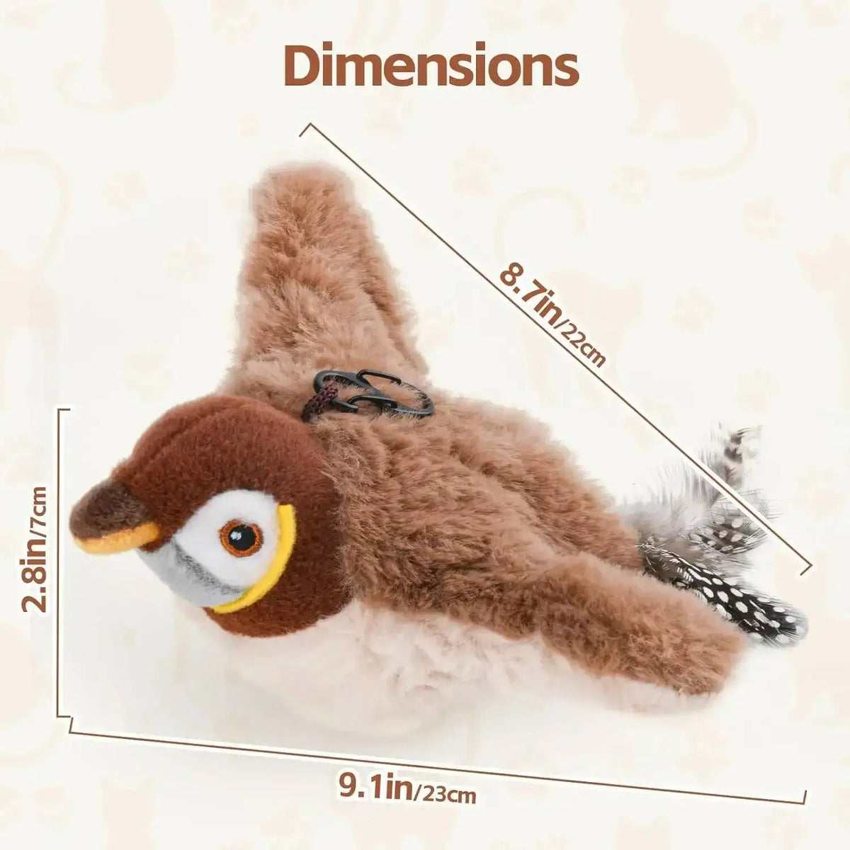 FlutterBird™ Interactive Cat Toy