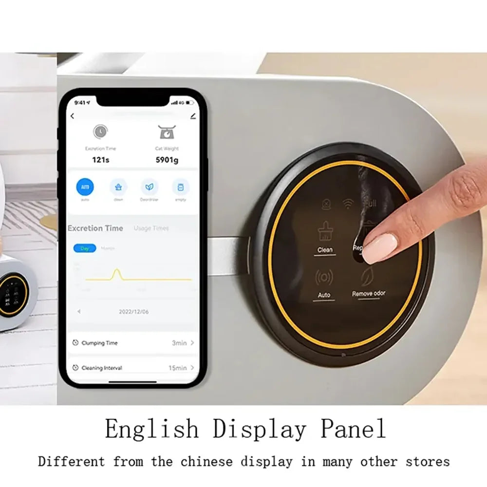 CleanPod™ Smart Self-Cleaning Litter Box
